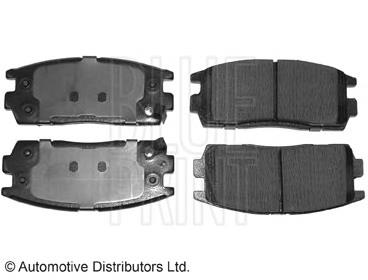 Задні гальмівні колодки Blue Print ADG04281 ціна, від 21.31 USD