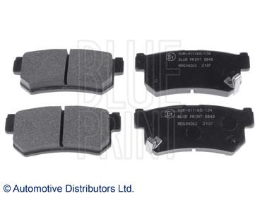 Задні гальмівні колодки Blue Print ADG04262 ціна, від 19.11 USD