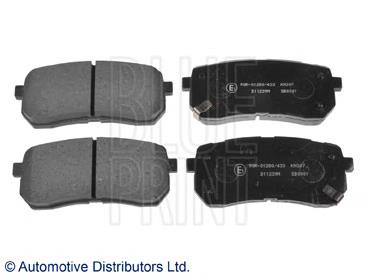 ADG042119 Blue Print Колодки гальмівні задні, дискові