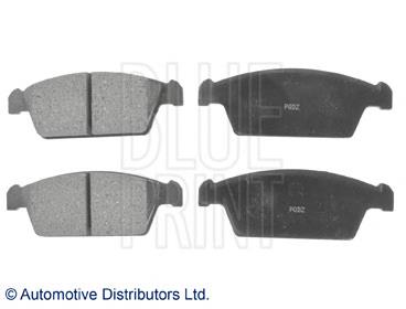 Колодки гальмівні передні, дискові ADG042103 Blue Print