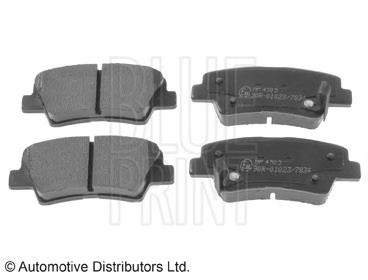 Колодки гальмівні передні, дискові ADG042101 Blue Print