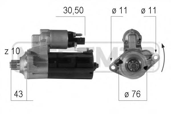 Стартер 220606 Messmer