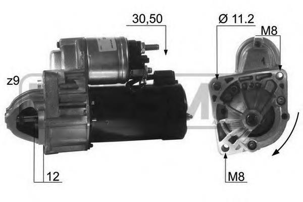 Стартер 220437 Messmer