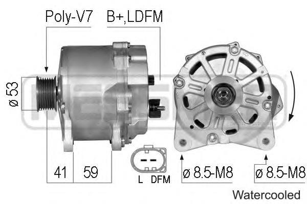 Генератор Rema PRO 07C903021M ціна, від 365.22 USD