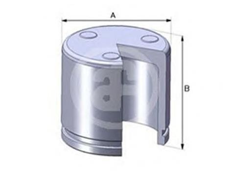 Поршень супорта гальмівного, переднього Autofren D02551 ціна, від 7.64 USD