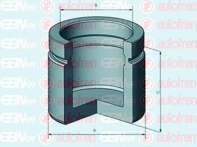 Купити D025296 Autofren Поршень супорту гальмівного, переднього
