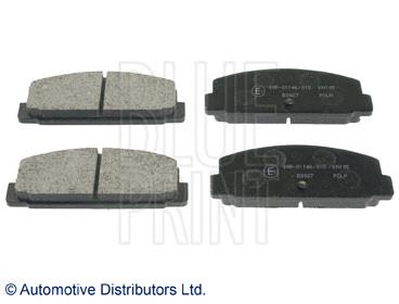 Задні гальмівні колодки ADM54248 Blue Print