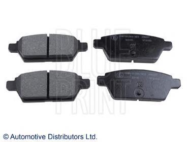 Задні дискові колодки Blue Print ADM54288