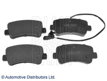 ADN142154 Blue Print Колодки гальмівні задні, дискові