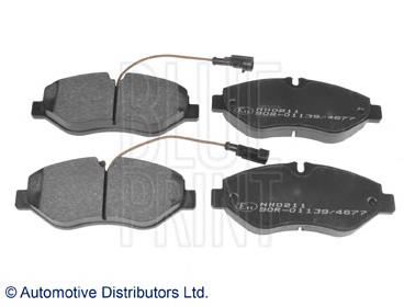 Колодки гальмівні передні, дискові ADN142133 Blue Print