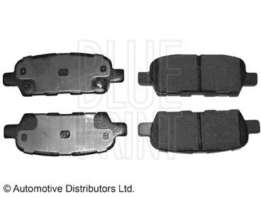 Купити ADN142137 Blue Print Задні колодки