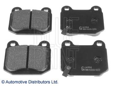 Купити ADN142121 Blue Print Колодки гальмівні передні, дискові