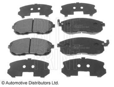 Купити ADK84237 Blue Print Колодки гальмівні передні, дискові