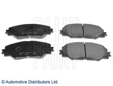 Гальмівні колодки Blue Print ADT342162 ціна, від 28.49 USD