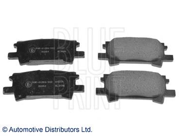 Задні гальмівні колодки ADT342154 Blue Print