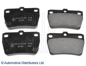 Задні гальмівні колодки Blue Print ADT342122 ціна, від 17.75 USD