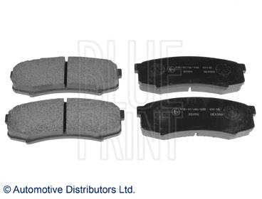 Задні гальмівні колодки ADT34280 Blue Print