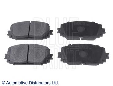 Купити ADT342166 Blue Print Колодки гальмівні передні, дискові