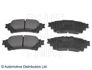 Задні гальмівні колодки Blue Print ADT342186 ціна, від 22.93 USD