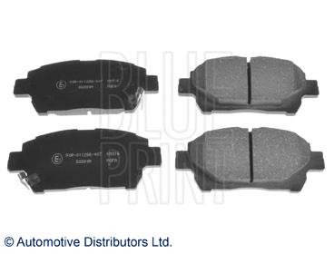 Колодки гальмівні передні, дискові ADT342177 Blue Print