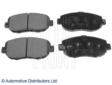 Передні тормозні колодки ADT34291 Blue Print