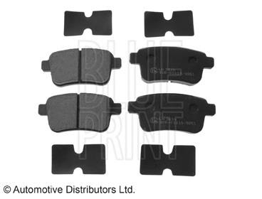 Задні гальмівні колодки ADR164204 Blue Print