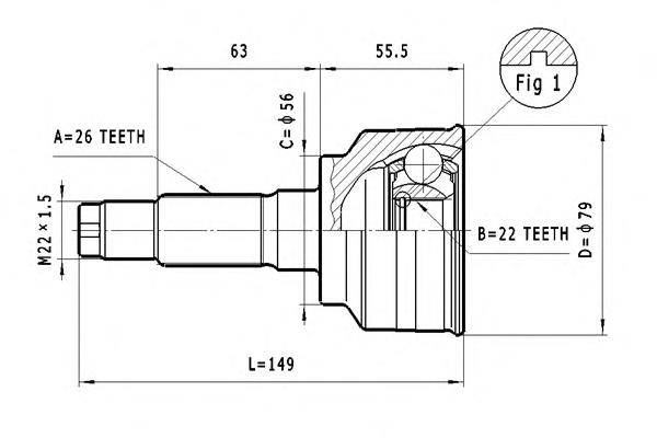 C606 Statim Граната зовнішня