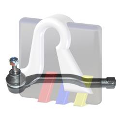 Накінечник рульової тяги, зовнішній RTS 91023862