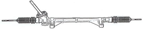 Рейка рульова 14335 Sercore