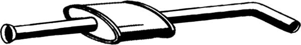 Глушник, центральна частина Renault (RVI) 7700422936