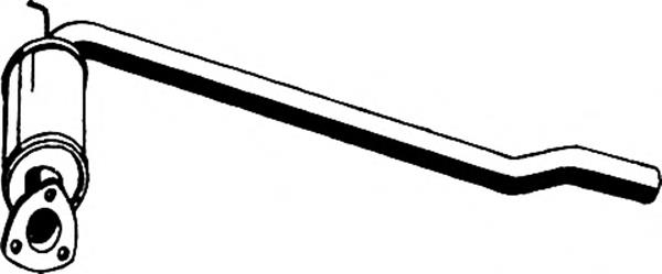 Купити JZW253209AC VAG Глушник, передня частина