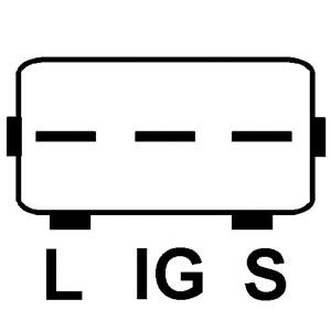Генератор JA1703IR HC Parts