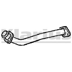 Труба приймальна (штани) глушника, передня Hyundai Galloper (JK) (Хендай Галлопер)