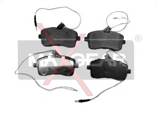 Передні тормозні колодки 190560 Maxgear
