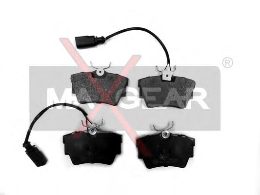Задні гальмівні колодки Maxgear 190446 ціна, від 18.37 USD