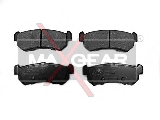 Задні гальмівні колодки Maxgear 190467 ціна, від 11.25 USD