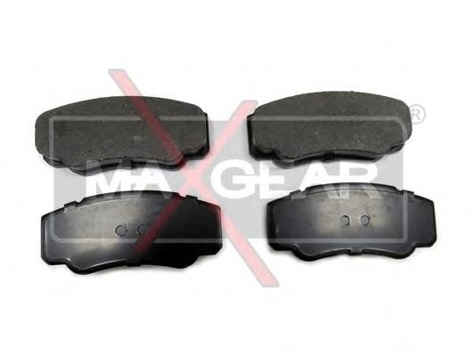 Задні гальмівні колодки 190485 Maxgear