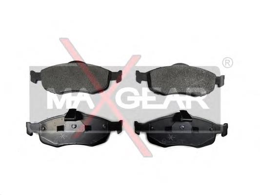 Передні тормозні колодки 190643 Maxgear