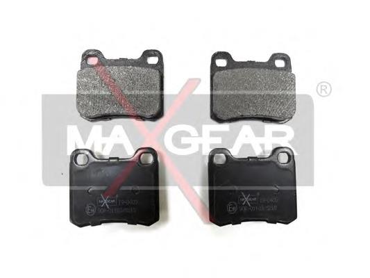 Задні гальмівні колодки 190403 Maxgear