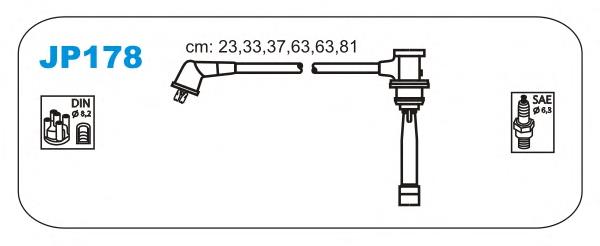 Дроти запалювання Janmor JP178 ціна, від 25.20 USD