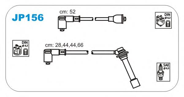 Високовольтні дроти B279 Bosch