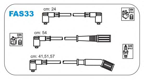 7598155 Fiat/Alfa/Lancia Проводи високовольтні