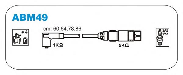 ABM49 Janmor Проводи високовольтні