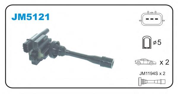 Котушка запалювання Janmor JM5121 ціна, від 19.75 USD