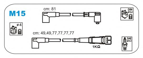 Дроти запалювання Engitech ENT910192 ціна, від 85.52 USD