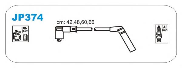 Дроти запалювання Janmor JP374 ціна, від 22.38 USD