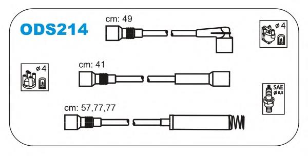 Купити 530004 Maxgear Провід високовольтні, комплект