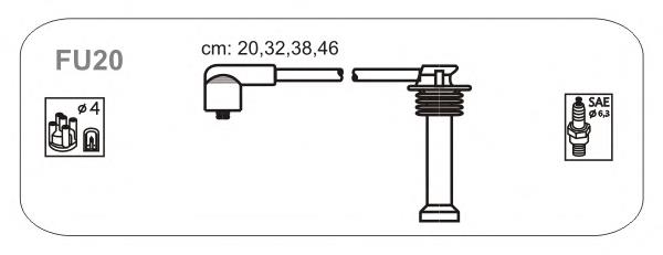Дроти запалювання Janmor FU20 ціна, від 22.29 USD
