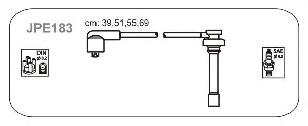 Дроти запалювання Janmor JPE183 ціна, від 45.38 USD