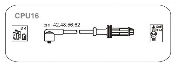 Дроти запалювання Janmor CPU16 ціна, від 18.38 USD